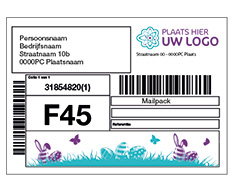 Adresetiket Pasen 
