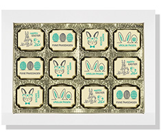 Paasbonbons 12 met logo