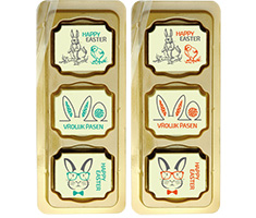 Paaschocolade met logo