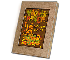 Paaschocolade met uw logo