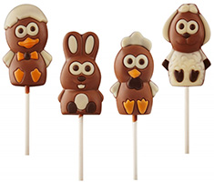 Paaschocolade lolly