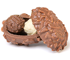 Luxe paasei met truffels