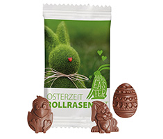 Paaschocolade met logo