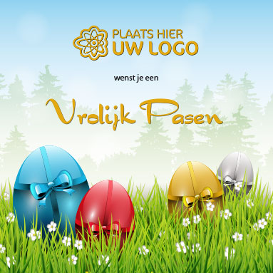 Paasgeschenken - Inlay Pasen