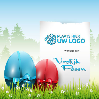 Paasgeschenken - Inlay Pasen