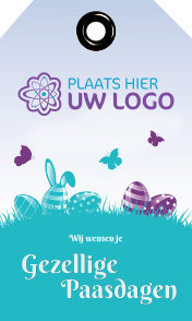 Paasgeschenken - Logolabel Pasen