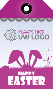 Paasgeschenken - Logolabel Pasen