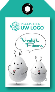 Paasgeschenken - Logolabel Pasen