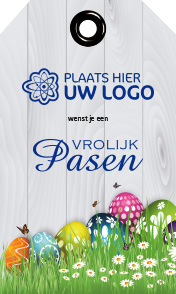 Paasgeschenken - Logolabel Pasen