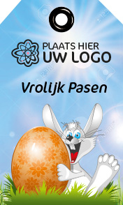 Paasgeschenken - Logolabel Pasen