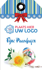 Paasgeschenken - Logolabel Pasen