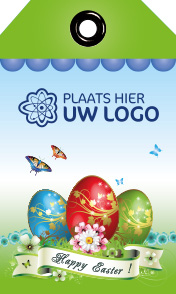 Paasgeschenken - Logolabel Pasen