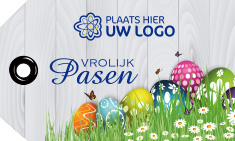 Paasgeschenken - Logolabel Pasen