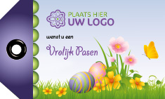 Paasgeschenken - Logolabel Pasen