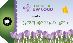 Paasgeschenken - Logolabel Pasen