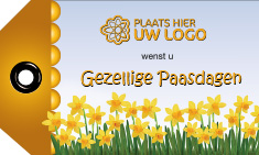 Paasgeschenken - Logolabel Pasen